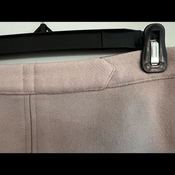 Vilagallo Daniella Skirt Wool Blend Black Center Seam and Black Fringe 40 - Picture 13 of 13